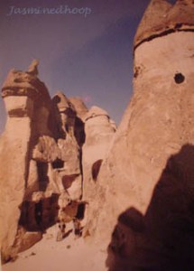 ゼルヴェ峡谷野外博物館 ゴレメはケーブルームがあちこちにあって 見所いっぱい、９日間滞在しました 