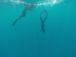 フリーダイバー　加賀谷まり